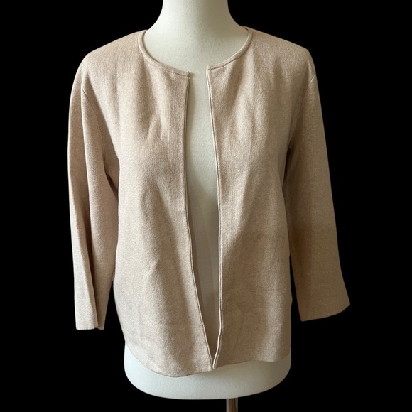 J MCLAUGHLIN CARDIGAN CLASSIC CHIC SOPHISTICATED MINIMALISTIC NEUTRAL CAPSULE XS - Picture 1 of 11